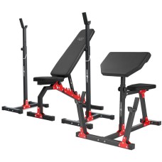 Комплект Marbo Sport MH9 Двостороння лава + регульовані стійки + лава Скотта