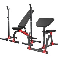 Комплект Marbo Sport MH9 | Двостороння лава + регульовані стійки  + лава Скотта