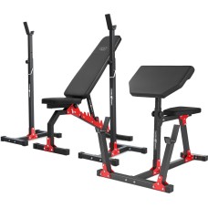 Комплект Marbo Sport MH9 | Двостороння лава + регульовані стійки  + лава Скотта