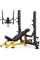 Похила лава для жиму над головою Gymrex black-yellow