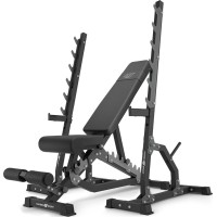 Комплект Marbo Sport MS24_2.0 | Двостороння лава + багаторівневі стійки (2 шт.)