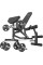 Комплект Marbo Sport MS39_2.0_42KG | Двостороння регульована лава + лава Скотта + жим + комплект грифів і навантажень 42 кг