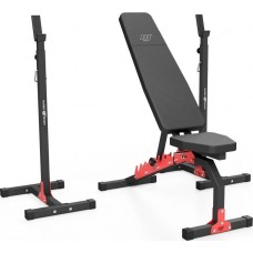 Комплект Marbo Sport MH7 двостороння тренувальна лава + регульовані стійки 