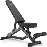 Комплект Marbo Sport MS24_2.0_113KG | Двостороння лава + багаторівневі стійки (2 шт.) + комплект грифів і навантажень 113 кг