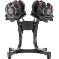 Сталеві гантелі HMS SR52 2 x 24 кг + підставка STR10