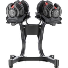 Сталеві гантелі HMS SR52 2 x 24 кг + підставка STR10