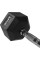 Гантель HMS Hex Pro з гумовим покриттям 1 x 55 кг