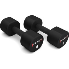 Гантелі з поліуретану HMS HPT06 2 x 6 кг