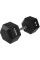 Гантель HMS Hex Pro з гумовим покриттям 1 x 42,5 кг