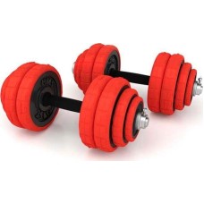 Гантелі HMS ‎SGGX30 з гумовим покриттям 2 x 15 кг