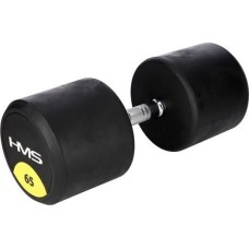 Гантель HMS HG PRO з гумовим покриттям 1 x 65 кг