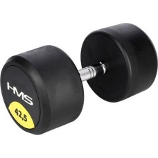 Гантель HMS HG PRO з гумовим покриттям 1 x 42,5 кг