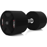 Гантель HMS CPU з поліуретану 1 x 45 кг