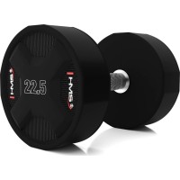 Гантель HMS CPU з поліуретану 1 x 22,5 кг