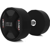 Гантель HMS CPU з поліуретану 1 x 27,5 кг