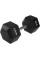 Гантель HMS Hex Pro з гумовим покриттям 1 x 37,5 кг
