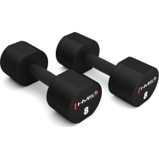 Гантелі з поліуретану HMS HPT08 2 x 8 кг