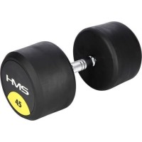 Гантель HMS ‎‎HG PRO з гумовим покриттям 1 x 45 кг