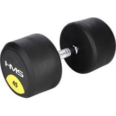 Гантель HMS ‎‎HG PRO з гумовим покриттям 1 x 45 кг