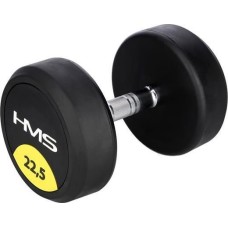 Гантель HMS HG PRO з гумовим покриттям 1 x 22,5 кг