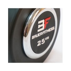 Гантель з гумовим покриттям 25 кг AC-12410