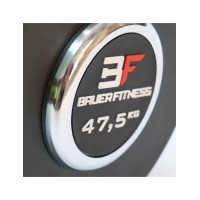 Гантель з гумовим покриттям 47,5 кг AC-12419