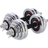 Хромовані гантелі HMS STC30 2 x 15 кг