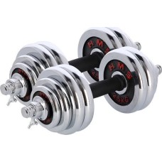 Хромовані гантелі HMS STC30 2 x 15 кг