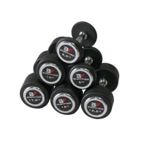 Гантель з гумовим покриттям 35 кг AC-12414