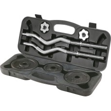 Ламаний гриф із набором навантажень inSPORTline 20 кг — 13694