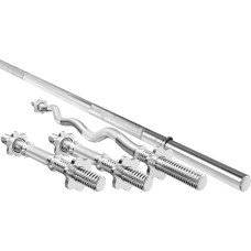 Комплект MWG2 | Прямий гриф 198 см + ламаний гриф 120 см + 2 x прямі грифи 40 см 30 мм - Marbo Sport