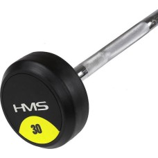 Штанга ламана з гумовим покриттям HMS 30 кг (GSL-30)