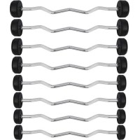 Штанга з гумовим покриттям 15 КГ HMS GSL-15 