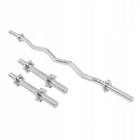 Gorilla Sports Набір грифів: ламаний 120 см та 2 грифи по 35 см