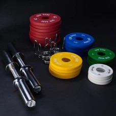 Gym Rage 2x олімпійська штанга (+затискачі) + 40 кг навантажень