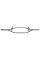 Гриф Hex Trap Bar VirtuFit 140 см олімпійський 50 мм 300 кг
