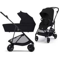Комплект Cybex Melio Carbon + Gondola 2025 + Britax Romer Baby-Safe PRO 0-13 кг