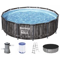 Басейн BESTWAY Steel Pro Max 427 x 107 см з картриджною фільтрацією 5614Z