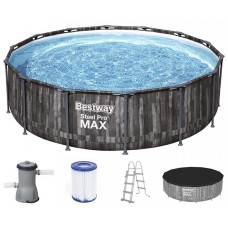 Басейн BESTWAY Steel Pro Max 427 x 107 см з картриджною фільтрацією 5614Z