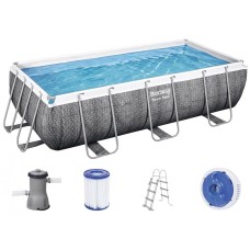 Басейн BESTWAY Power Steel 404 x 201 x 100 см з картриджним фільтром 56721