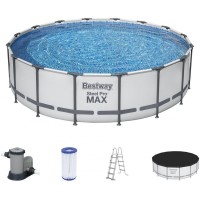Басейн BESTWAY Steel Pro Max 488 x 122 см з картриджною фільтрацією 5612Z