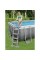 Басейн BESTWAY Power Steel 549 x 274 x 122 см з картриджним фільтром 56998