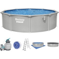 Басейн BESTWAY Hydrium 460 x 120 см з піщаною фільтрацією 56384