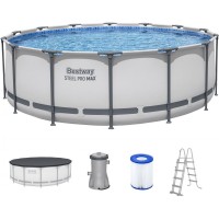 Басейн BESTWAY Steel Pro Max 427 x 122 см з картриджною фільтрацією 5612X