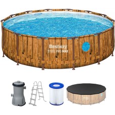 Басейн BESTWAY Steel Pro Max Splashview 427 x 107 см картриджна фільтрація 561JM