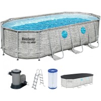 Басейн BESTWAY Steel Pro Max Splashview 549 x 274 x 122 см з картриджним фільтром 56716