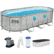 Басейн BESTWAY Steel Pro Max Splashview 549 x 274 x 122 см з картриджним фільтром 56716