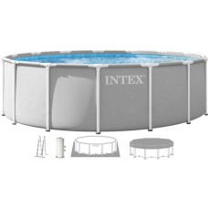 Басейн INTEX PRISM FRAME 457 × 122 см з картриджним фільтром 220–240 В 26726ND