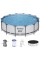 Басейн BESTWAY Steel Pro Max 427 x 107 см з картриджним фільтром 56950