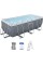 Басейн BESTWAY Steel Pro Max 412 x 201 x 122 см, з картриджним фільтром 56722